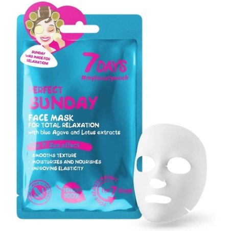 Face Sheet Mask With Blue Agave And Lotus Extracts To Smoothen Texture