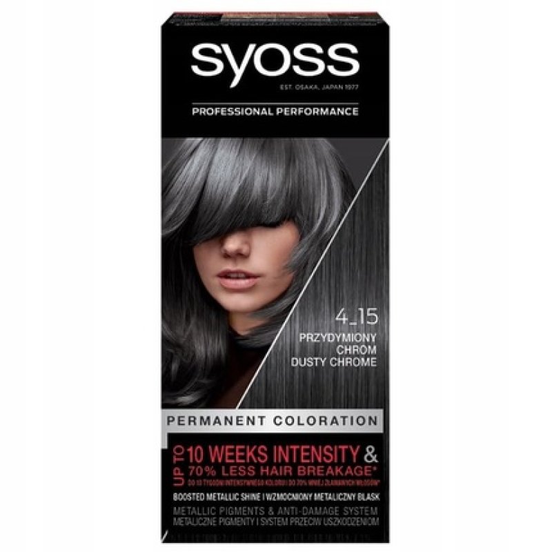 Syoss Professional hair color 4-15 Ash chrome