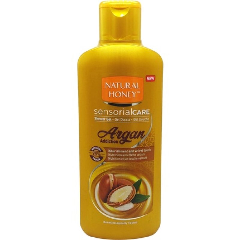 Natural Honey Argan Addiction Shower Gel with Argan Oil 650ml