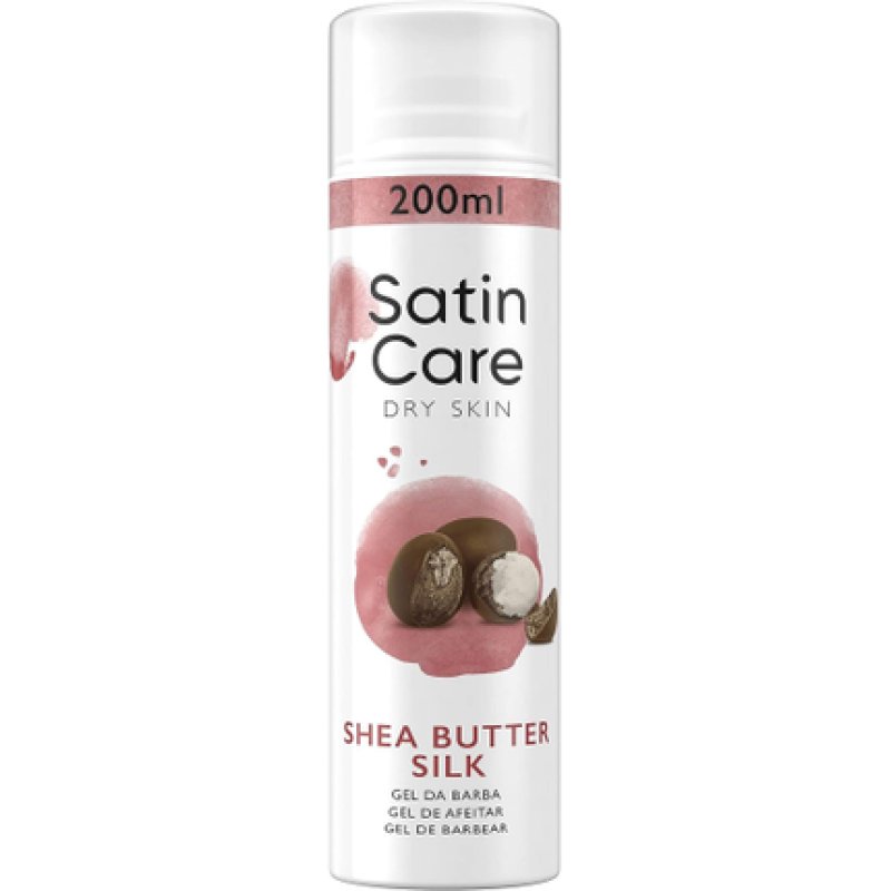Gillette Satin Care Shea Gel 200ml