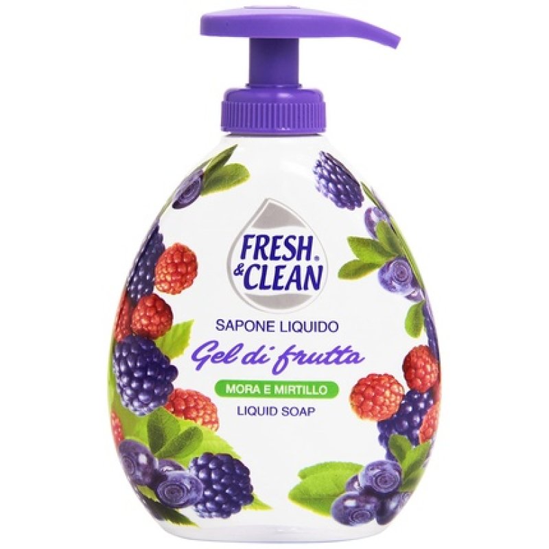 Fresh & Clean Liquid Soap Blackberry & Cranberry 300ml