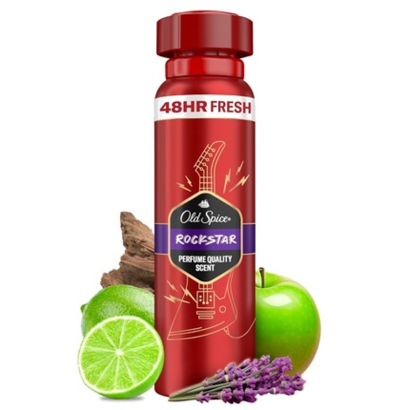 Old Spice Rockstar Deodorant Body Spray for Men 150ml