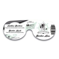 Eurostil Barber's Black Eye Mask 50 Pack