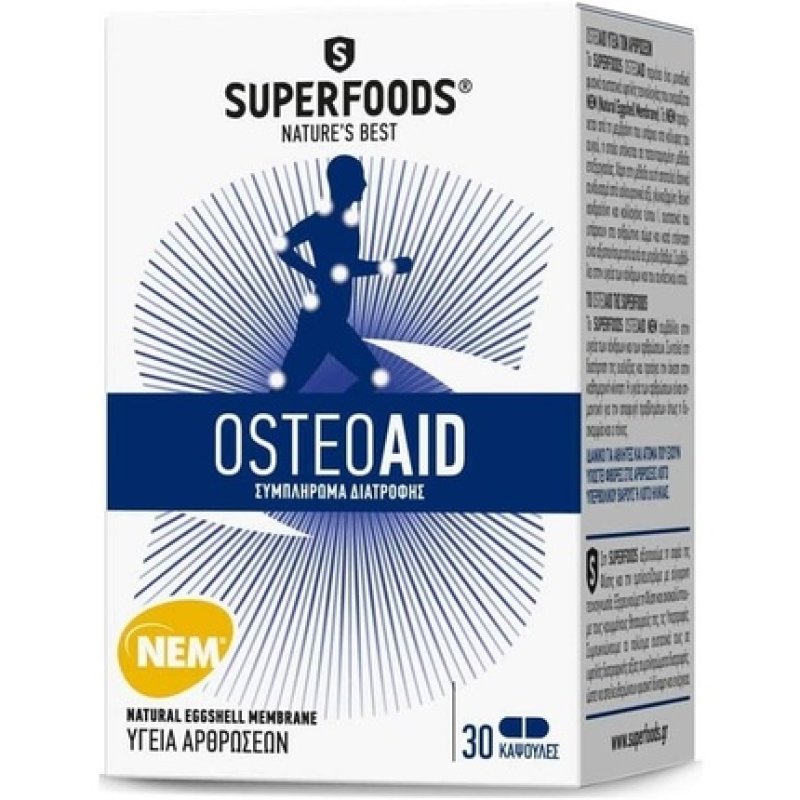 Superfoods Osteoaid Nutritional Supplement for Joint Health 90 Capsules