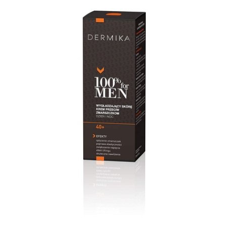 DERMIKA 100% for Men 40 Anti-Wrinkle Moisturizer Face Cream 50ml