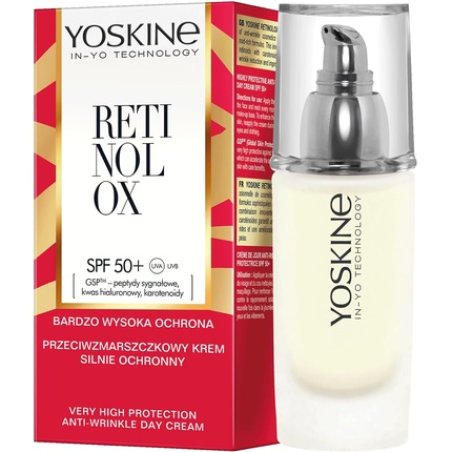 Yoskine Retinolox Anti-Wrinkle Day Cream with High SPF 50 