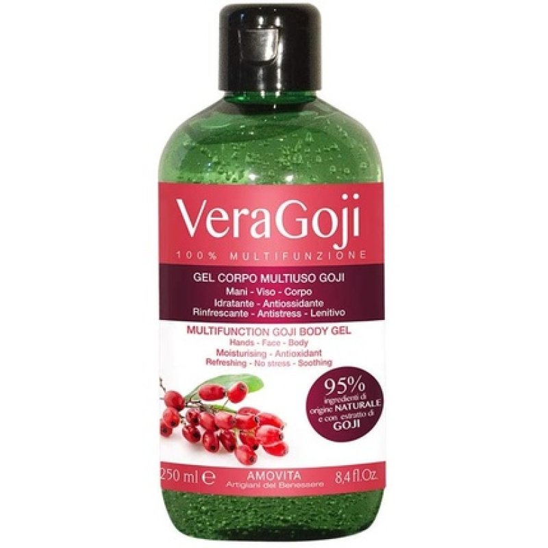 Amovita Goji 250ml Multi-Purpose Antioxidant Body Gel Body Care and Beauty