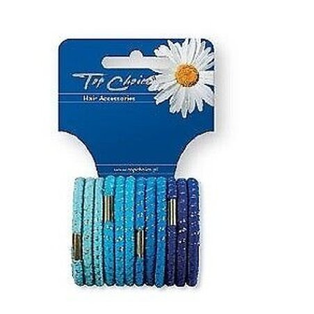 TOP CHOICE Hair Ties 21305 12 Pieces