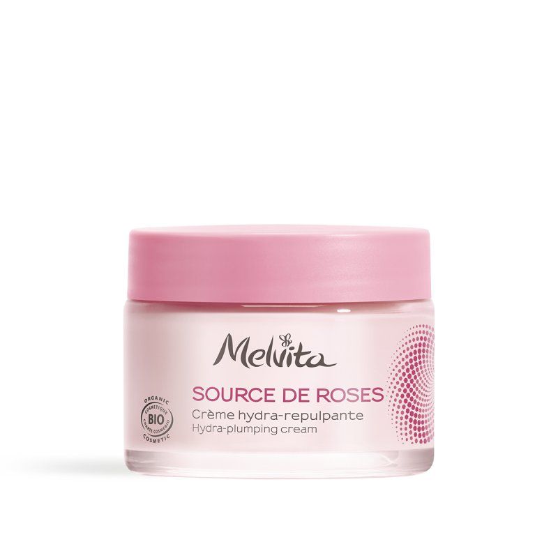 Melvita Source de Rose Hydra-Plumping Cream face moisturizer Women 50 ml