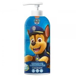 Psi Patrol 2-In-1 Washing Gel And Shampoo Balloon Gum 1000ml