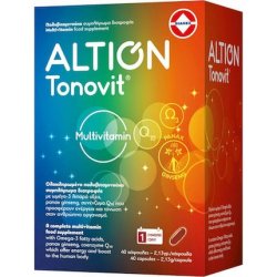 Altion Tonovit Nutritional Complex Multivitamin With Omega 3 Q10 And Ginseng - 40 Soft Capsules
