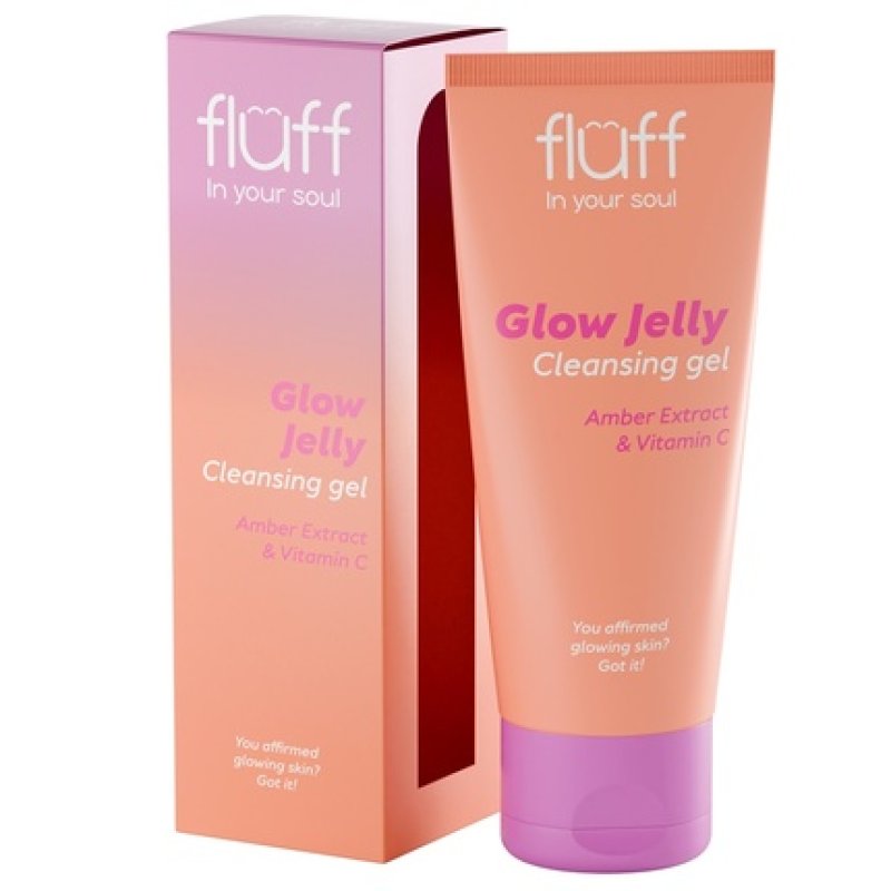 Fluffin Your Soul Glow Jelly Face Wash With Amber Extract And Vitamin C 100ml