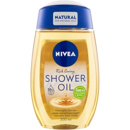NIVEA Natural Oil Shower Foam 200ml