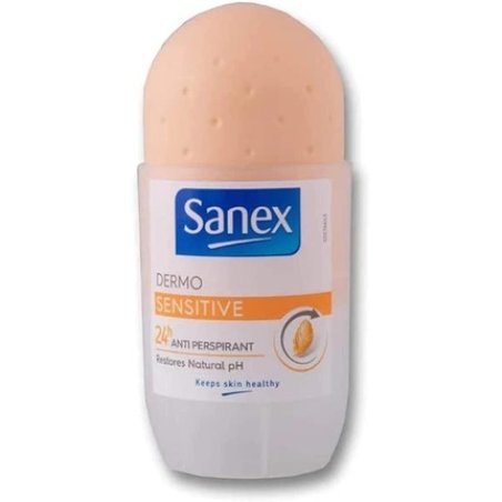 Sanex 50ml Dermo Sensitive Extra Cool Roll On Deodorant