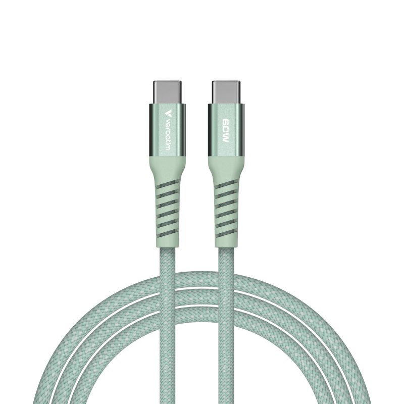 VERBATIM CABLE USB-C/ USB-C 60W VERT