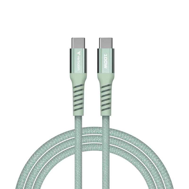 Verbatim 31855 câble USB USB 2.0 1,2 m USB C Vert