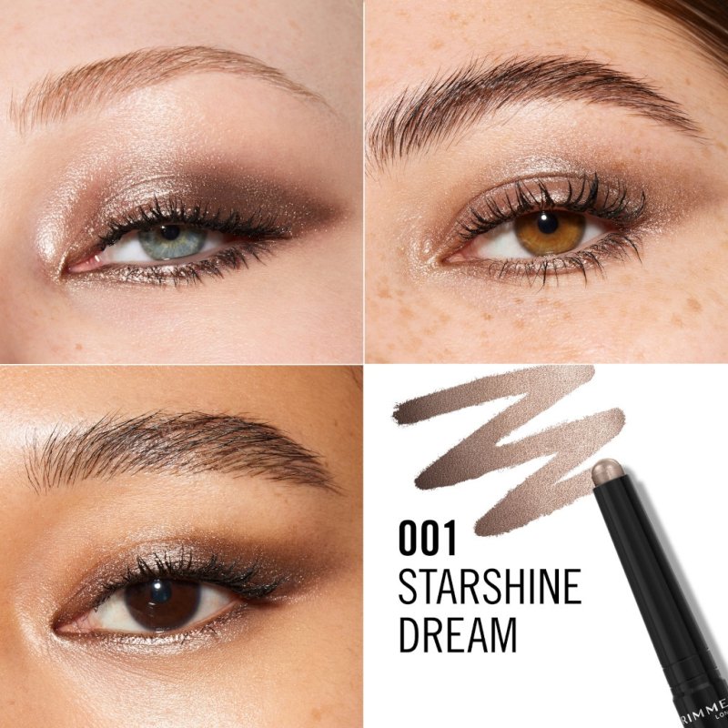 Rimmel Wonder'Last ombre à paupière 1,64 g 001 Starshine Dream Brillant