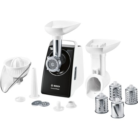 Bosch MFW3850B hachoir 500 W Noir, Blanc