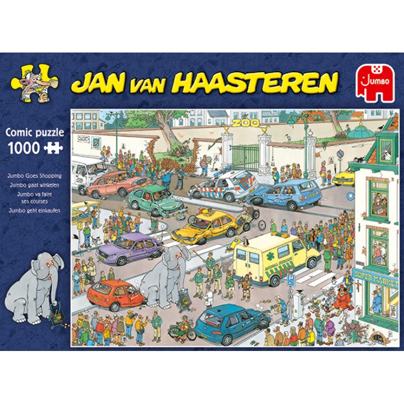 Jan van Haasteren Goes Shopping 1000 pieces