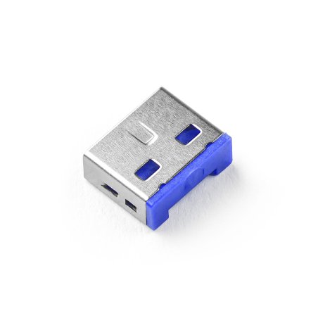 ESSENTIAL USB-A Port Lock (UL03) (Farbcode Dunkelblau, 10 Stück)