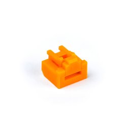ESSENTIAL RJ45 Port Lock (NL03) (Farbcode Orange, 100 Stück)