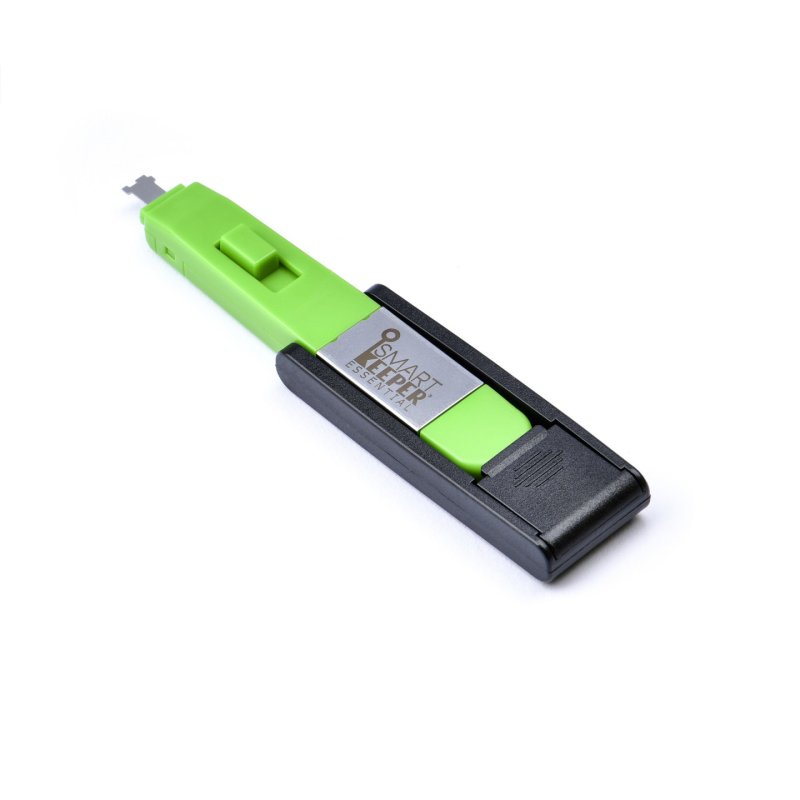 Smartkeeper UL04PKGN bloqueur de port Bloqueur de port clé Mini-USB Type-B Vert Plastique 1 pièce(s)