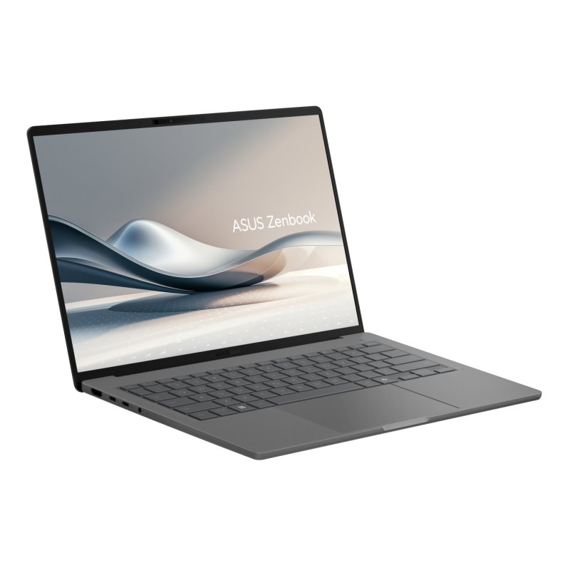 Zenbook A14 (UX3407QA-QD220W) (grau, Qualcomm Snapdragon X X1-26-100, Qualcomm Adreno GPU, 32 GB LPDDR5X, 1 TB SSD,