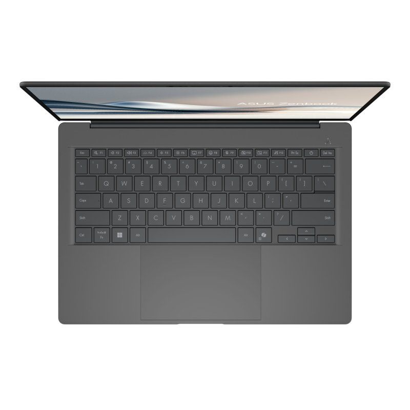Zenbook A14 (UX3407RA-QD010W) (grau, Qualcomm Snapdragon X Elite X1E-78-100, Qualcomm Adreno GPU, 32 GB LPDDR5X, 1 TB