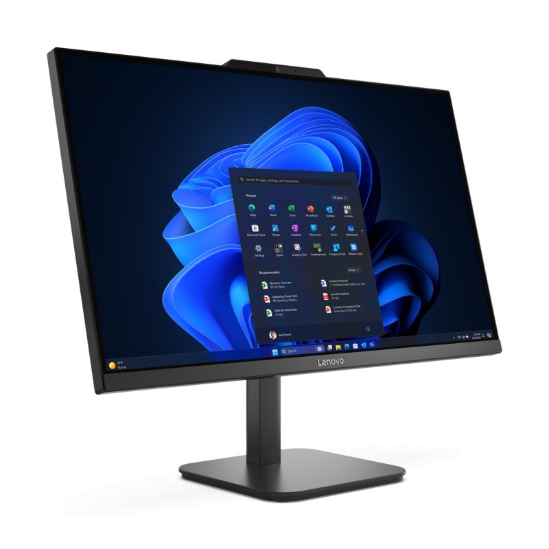 Lenovo ThinkCentre V100 AiO 13BE000CGE - 60,5cm (23,8") FHD-Display - N100, 8GB RAM, 256GB SSD, UHD Grafik, W11Pro