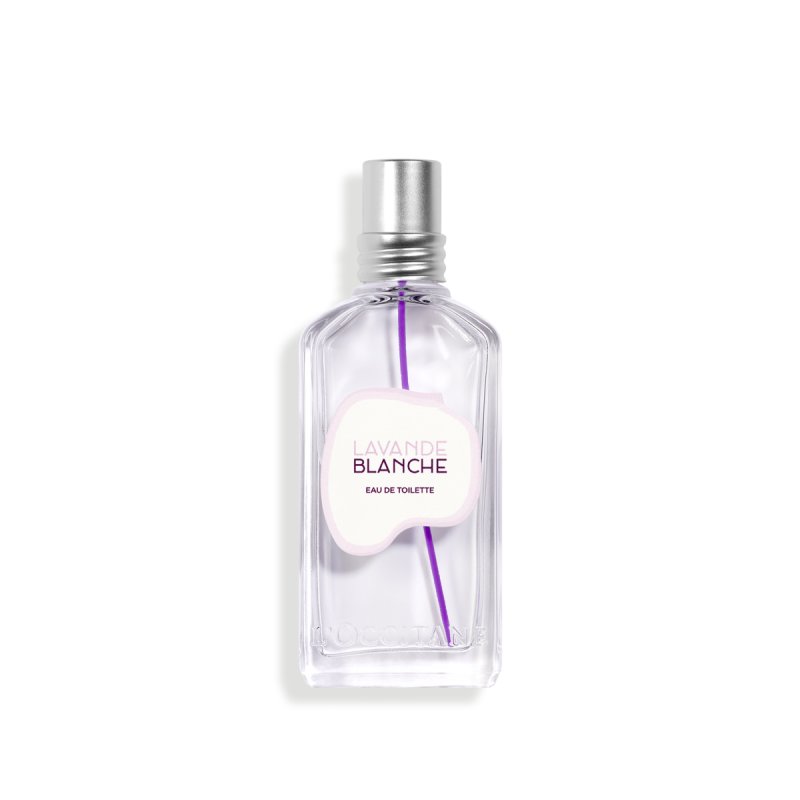 L'OCCITANE White Lavender Eau de Toilette 50ml Fresh and Citrusy Fragrance