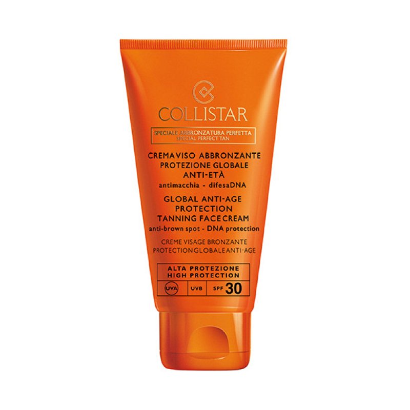Collistar Global Anti-Age Protection Tanning Face Cream SPF 30, 50 ml