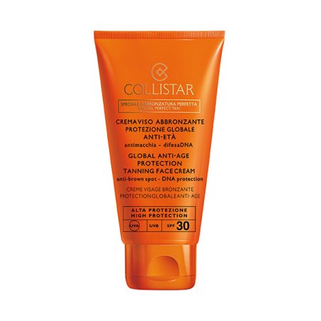 Collistar Global Anti-Age Protection Tanning Face Cream SPF 30, 50 ml