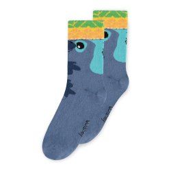 Disney - Lilo et Stitch - Paire de chaussettes Stitch Ananas (Taille 43/46)
