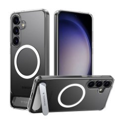 Torras Pstand Series phone case for Samsung S25 (transparent)
