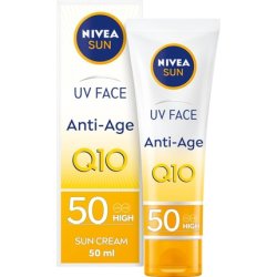 Nivea Sun UV Face Q10 Anti Aging Sun Cream SPF50 50ml