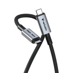 Verbatim 31847 câble USB USB4 Gen 2x2 1,2 m USB C Noir