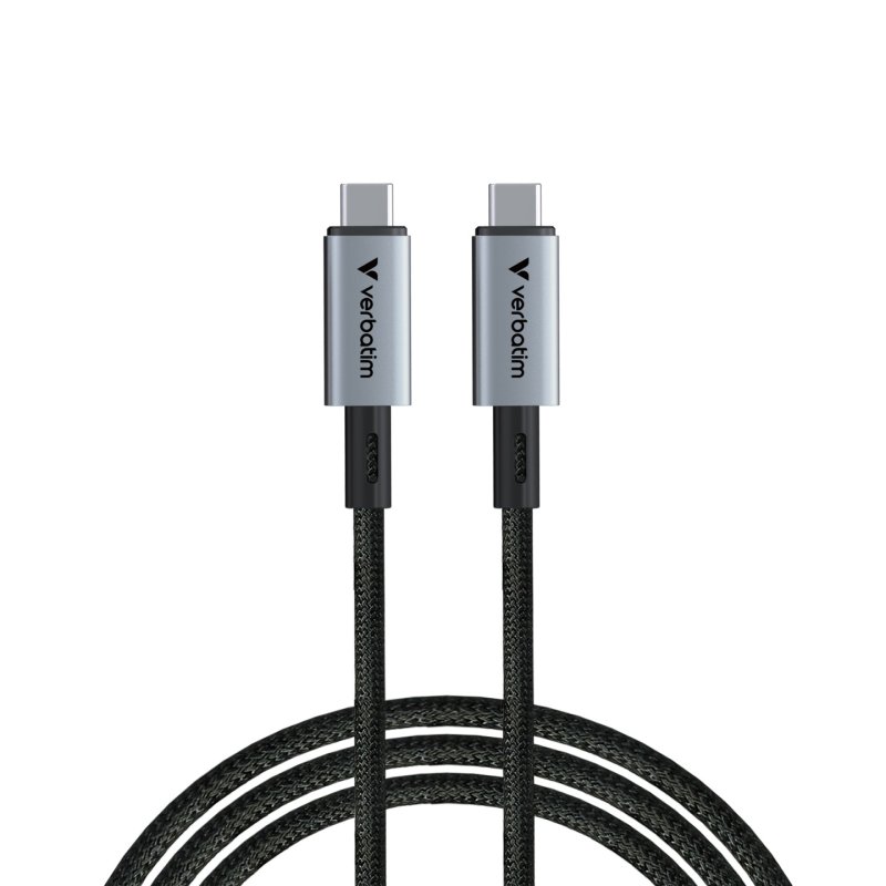 VERBATIM CABLE USB-C/ USB-C 240W