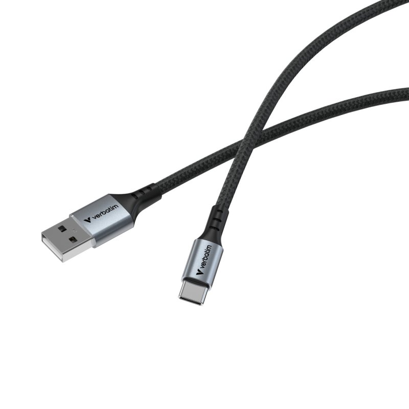 Verbatim 31843 câble USB USB 2.0 1,2 m USB A USB C Noir