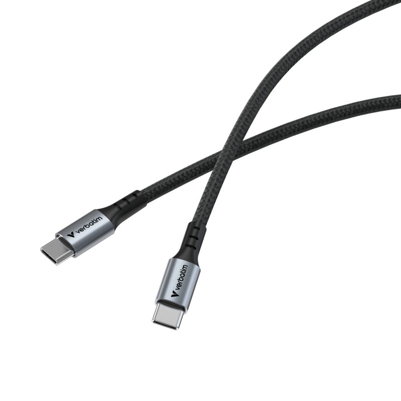 Verbatim 31845 câble USB USB 2.0 1,2 m USB C Noir