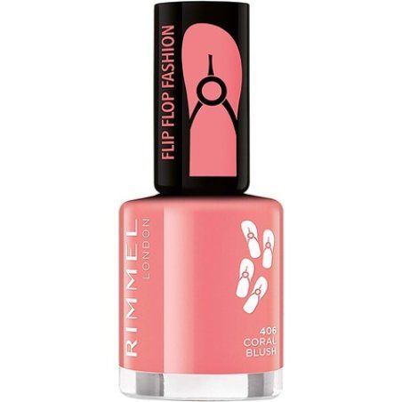 Rimmel 60 Seconds Super Shine Nail Polish Flip Flop 406 8ml