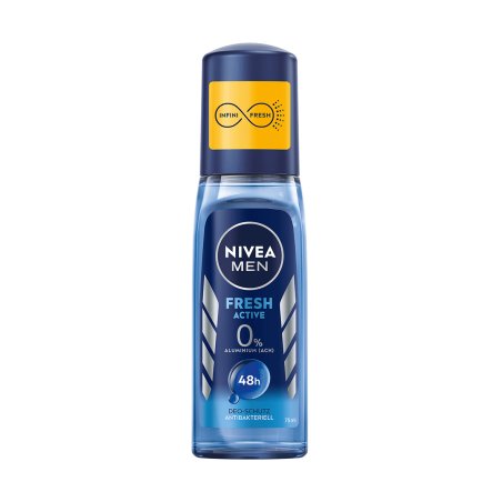 NIVEA Men Deo Fresh Active Hommes Déodorant spray 75 ml 1 pièce(s)