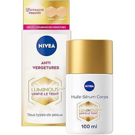 Nivea Luminous630 Body Oil-Serum Anti-Stretch Marks 100 Ml