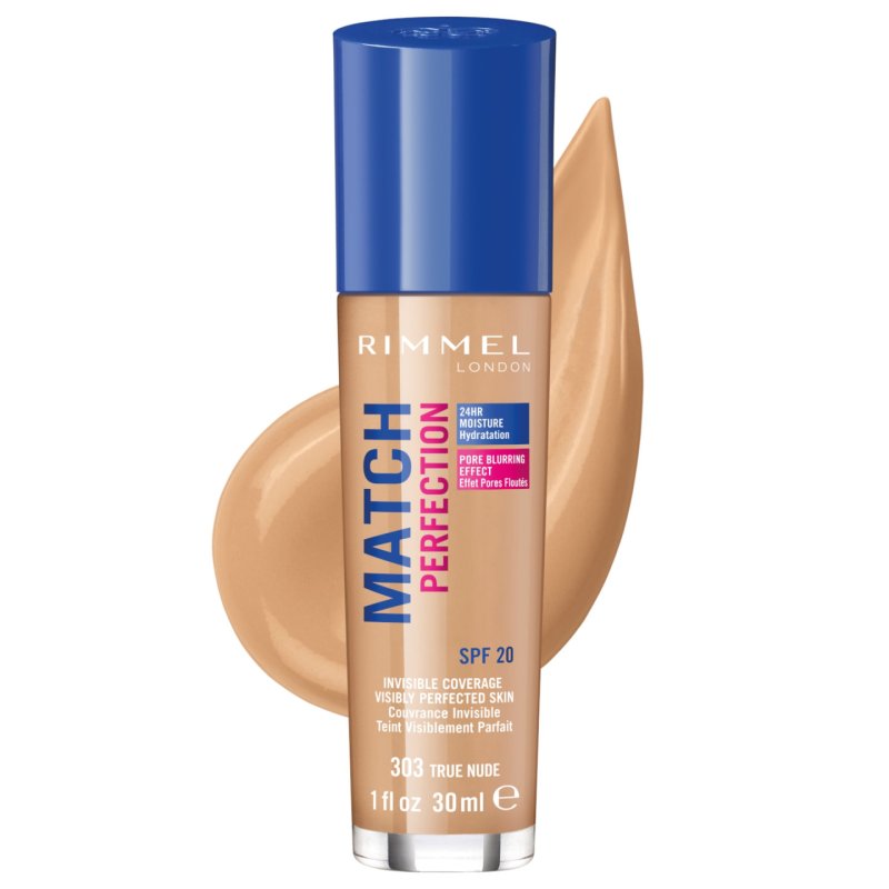 Rimmel Fond De Teint Match Perfection 303 True Nude 30ml