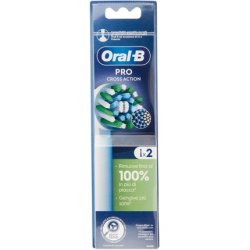 Oral-B Pro Cross Action Replacement Heads for Electric Toothbrush Rechargeable Teeth