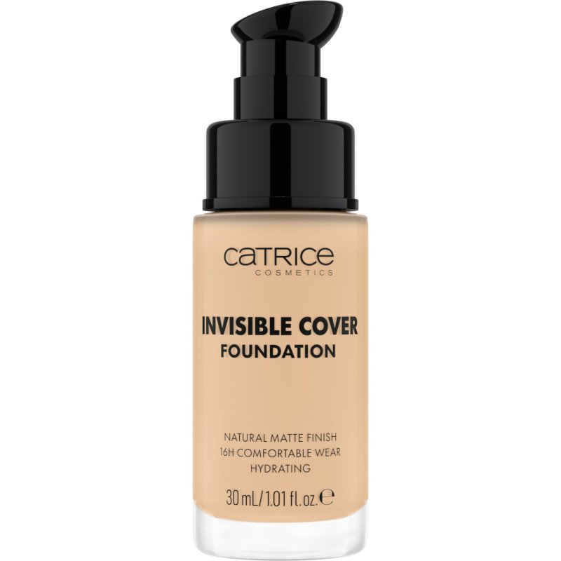 CATRICE Invisible Cover Foundation 30 ml Pump bottle Cream 010W