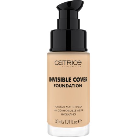 CATRICE Invisible Cover Foundation 30 ml Pump bottle Cream 010W