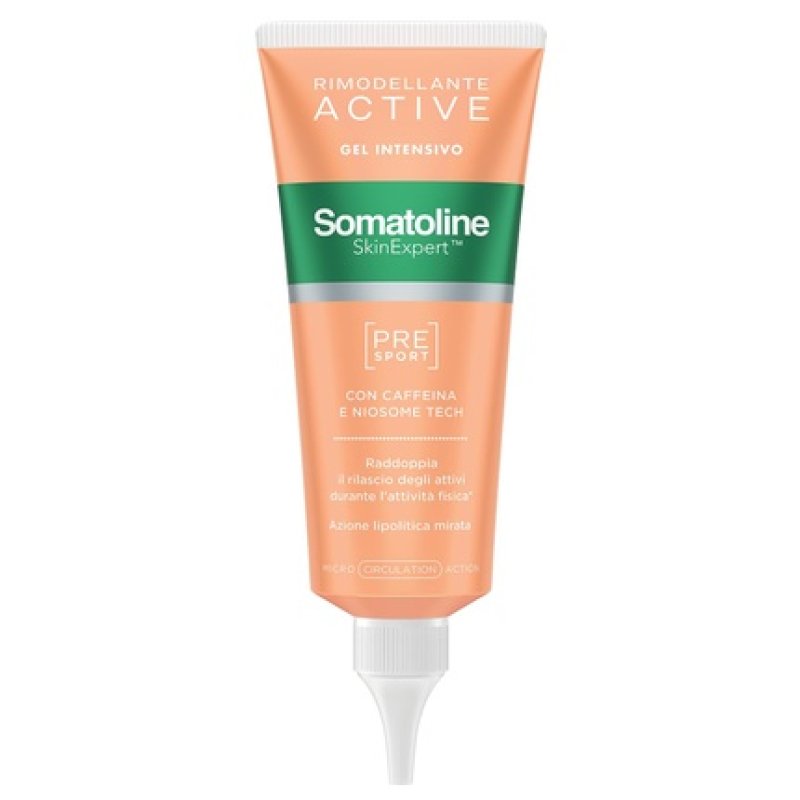 Somatoline SkinExpert Active Gel Intensive Pre-Sport Leg Treatment with Caffeine and Niosome Tech 100ml