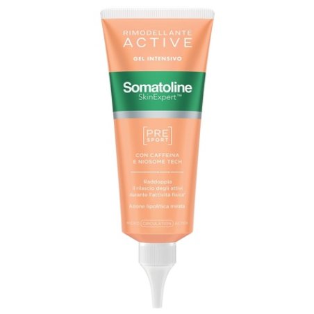 Somatoline SkinExpert Active Gel Intensive Pre-Sport Leg Treatment with Caffeine and Niosome Tech 100ml