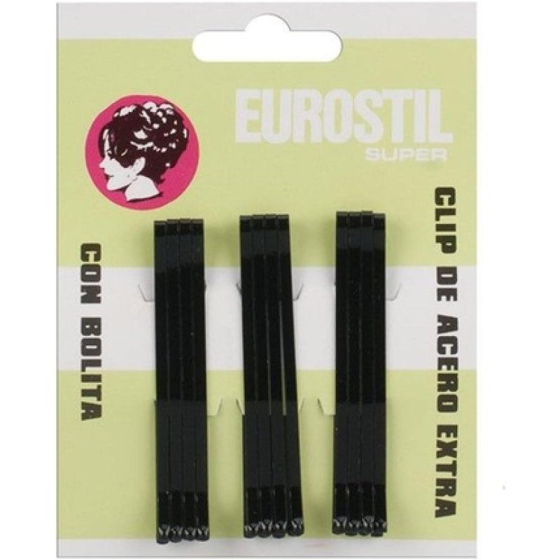 Eurostil Hair Care: Clips Hair Clips 55mm Bronze