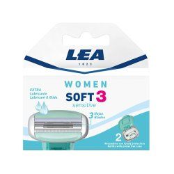 LEA Soft 3 Sensitive lame de rasoir 3 pièce(s) Femmes